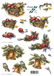 Bird and Christmas Bell - 821530