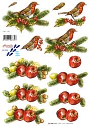 Robin and Apples - 821599