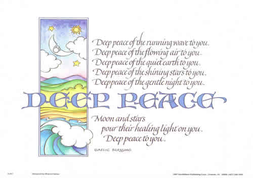 Deep Peace Size 10 x 8 - 836