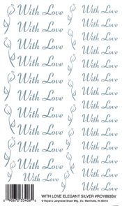 With Love Elegant Silver - 893SVROY