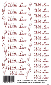 With Love Elegant Red - 894RDROY