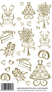 Wedding Motifs Gold - 904GDROY