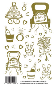 Just Married Gold - 908GDROY