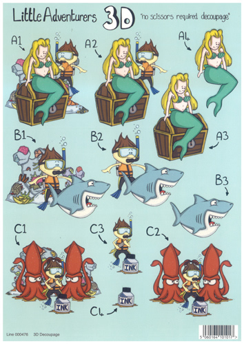 Under The Sea DieCut - 9476