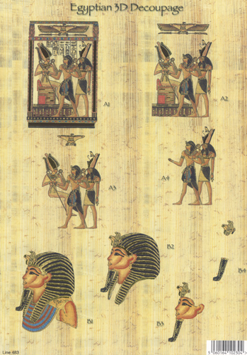 Egyptian 2 Gold Foiled - 9483