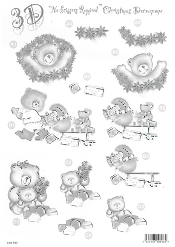 DieCut Fioled Step by Step sheets - 9640