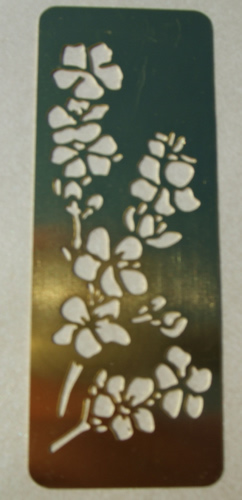 Flowers Brass Stencil - AAA20