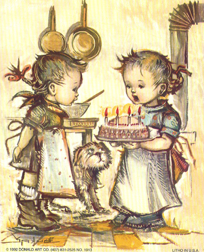 Birthday Girls 5 x 4 - C0022