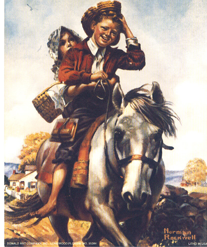 Rockwell Of To School 5 x 4 - C0029