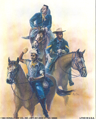 Buffalo Soldiers Print Size 5 x 4 - C0119