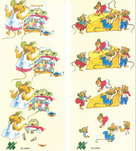 Mice Pack of 2 designs - C0362