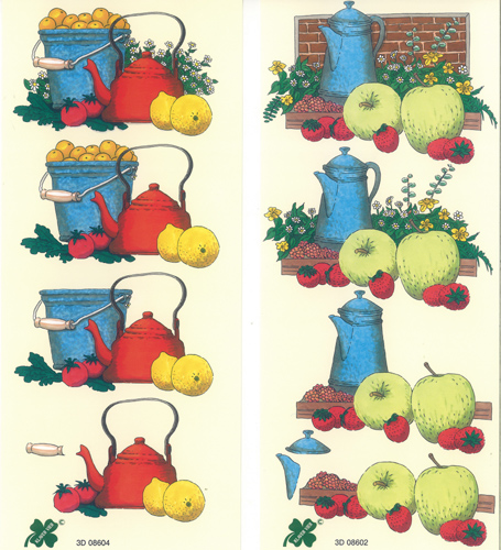 Apples and Lemons Pack of 2 designs - C0364