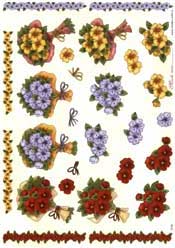 Bunches Of Flowers - E140