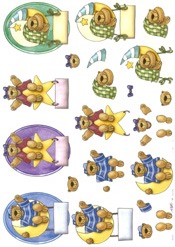 Teds on Stars and Moon - E164N