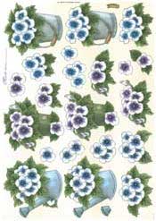 Flowers In A Bucket - E4-42N