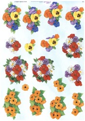Bright Florals - E512N