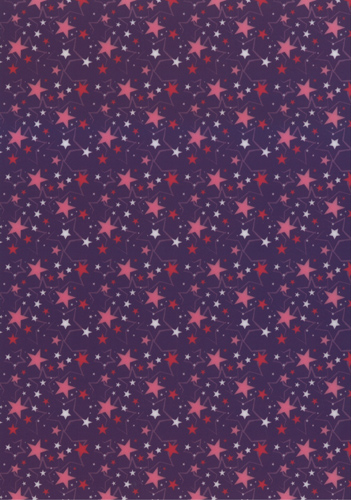 Value Vellum Pack of 10 Sheets Purple Stars - GCP2002