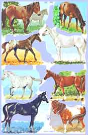 Horses x 8 - S1511