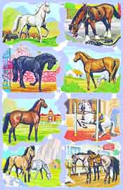 Horses x 8 - S1531