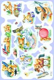 Playful Teddies - S1887