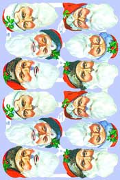 Santa Faces - S788