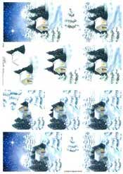 Christmas Scene - X106N