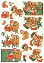 Christmas Teds - X167