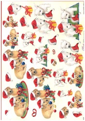 Santa Pups - X208