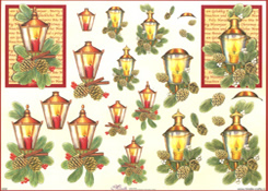 Christmas Lanterns - X292
