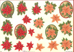 Christmas Poinsttias - X299