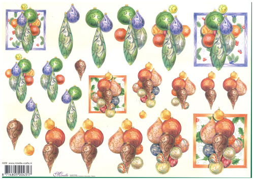 Step by Steps 4 designs Reindeer at Christmas - X409