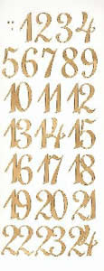 019G-Peel Large Numbers Gold - DD7302