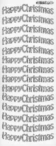 020G-Peel Happy Christmas Gold - DD2708