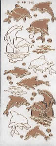 055G-Peel Dolphins Gold -DD5806