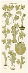 103G-Peel Daffodils Gold - DD6508