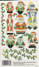 EZ Rub On Festive Santaand#39 s and Holly - 1203STE