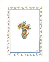 Framrd Flowers 2 10 x 8 Pack of 5 Prints - 1234105