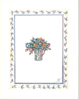 Framrd Flowers 3 10 x 8 Pack of 5 Prints - 1234106