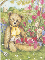 Teds in the Garden 10 x 8 Pack of 6 Prints - 1234154