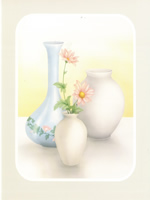 Vase of flowers 1 pack of 5 - 123430