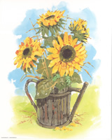 Sunflowers 10 x 8 Pack of 6 Prints - 123498