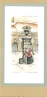 Anton Pieck The Water Carrier packs of 6 prints Size 3 x 5 - 1923