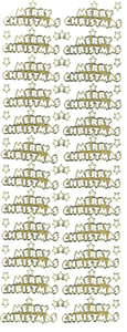 Merry Christmas Gold - 197G-Peel