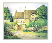 Cottages Scenes Buildings