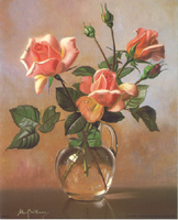 Roses Pack of 5 prints Size 10 x 8 - 204