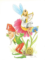 At The Bottom Of The Garden 1 10 x 8 - 2050