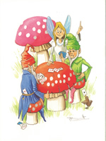 At The Bottom Of The Garden 2 10 x 8 - 2051