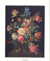 Antique Florals 1 1154 Print Size 10 x 8 - 2070