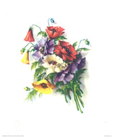 Nosegay Flowers 3 51338 Print Size 10 x 8 - 2108