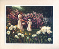 Gathering Flowers 3549 Print Size 10 x 8 - 2130
